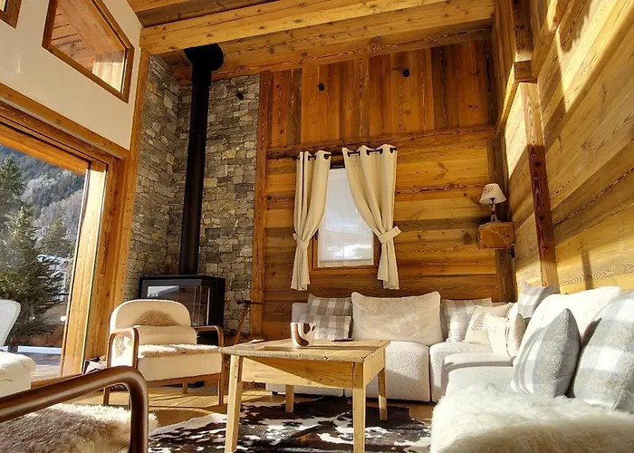 L'echappee - D'exception Avec Sauna, 7 7 Salles De Bain, Terrasses, Jardin Et Vues Sublimes, Skiroom, Proche Telecabine 木屋