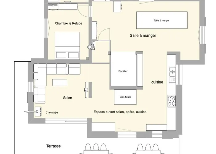 木屋 L'echappee - D'exception Avec Sauna, 7 7 Salles De Bain, Terrasses, Jardin Et Vues Sublimes, Skiroom, Proche Telecabine 拉普拉涅