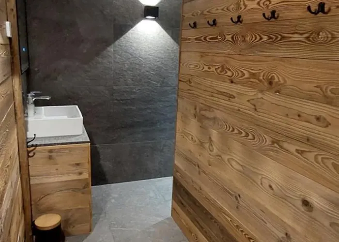 L'echappee - D'exception Avec Sauna, 7 7 Salles De Bain, Terrasses, Jardin Et Vues Sublimes, Skiroom, Proche Telecabine 木屋 拉普拉涅