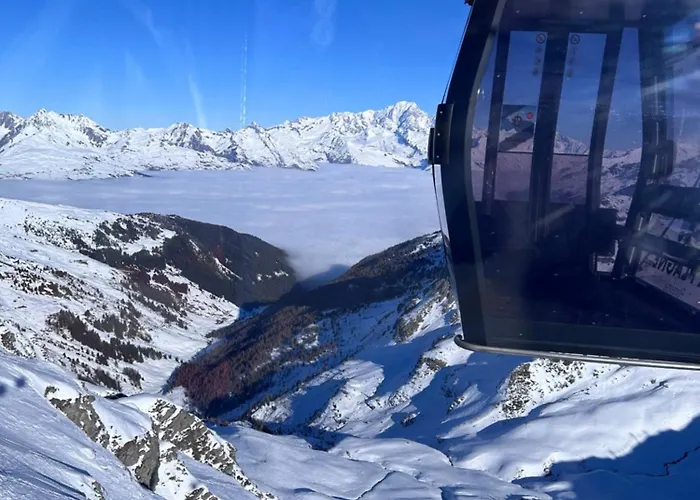 木屋 L'echappee - D'exception Avec Sauna, 7 7 Salles De Bain, Terrasses, Jardin Et Vues Sublimes, Skiroom, Proche Telecabine 拉普拉涅