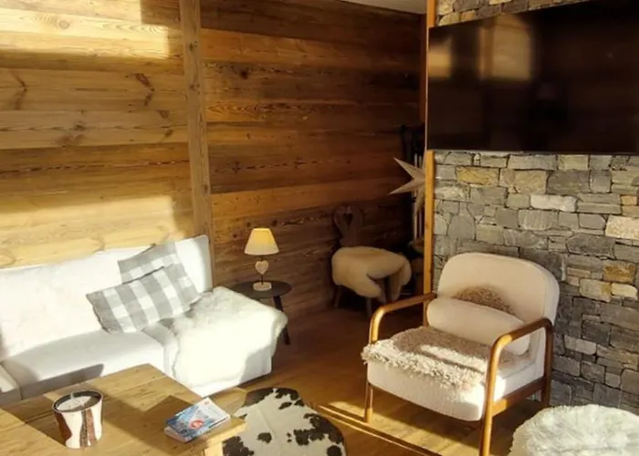 L'echappee - D'exception Avec Sauna, 7 7 Salles De Bain, Terrasses, Jardin Et Vues Sublimes, Skiroom, Proche Telecabine 木屋