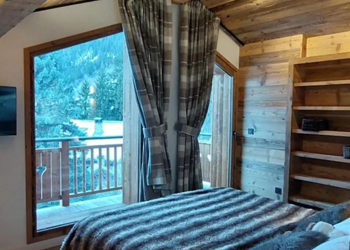 L'echappee - D'exception Avec Sauna, 7 7 Salles De Bain, Terrasses, Jardin Et Vues Sublimes, Skiroom, Proche Telecabine 木屋