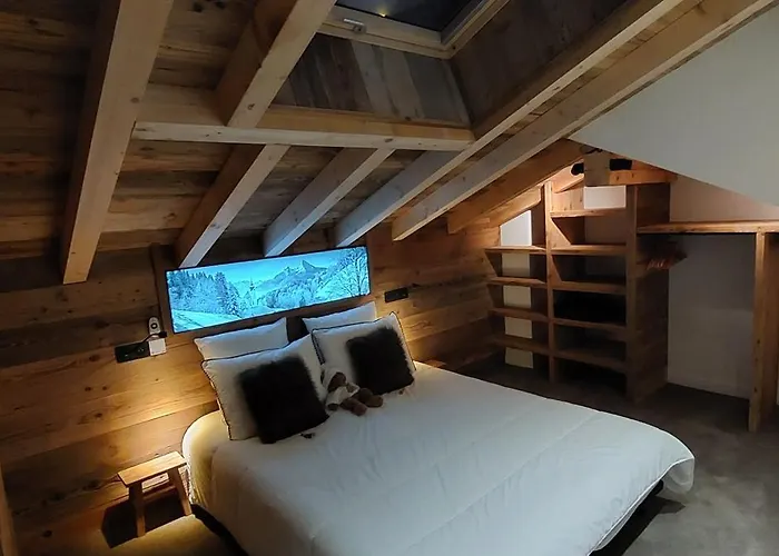 L'echappee - D'exception Avec Sauna, 7 7 Salles De Bain, Terrasses, Jardin Et Vues Sublimes, Skiroom, Proche Telecabine 拉普拉涅