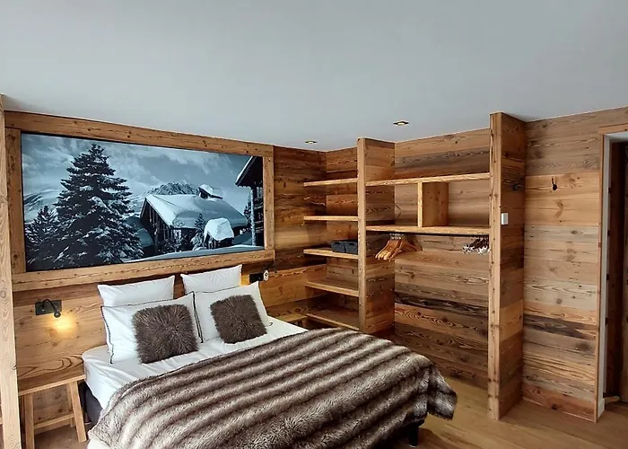 木屋 L'echappee - D'exception Avec Sauna, 7 7 Salles De Bain, Terrasses, Jardin Et Vues Sublimes, Skiroom, Proche Telecabine