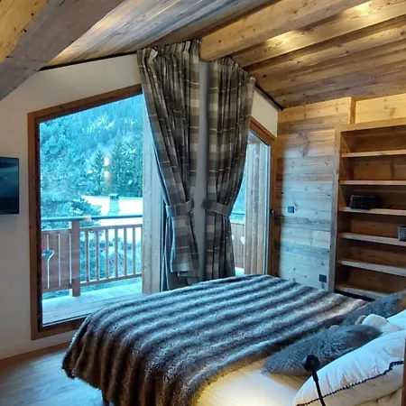 L'echappee - D'exception Avec Sauna, 7 7 Salles De Bain, Terrasses, Jardin Et Vues Sublimes, Skiroom, Proche Telecabine Chalé
