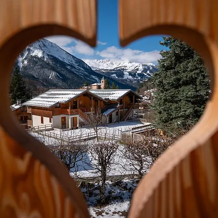 L'echappee - D'exception Avec Sauna, 7 7 Salles De Bain, Terrasses, Jardin Et Vues Sublimes, Skiroom, Proche Telecabine Chalet La Plagne