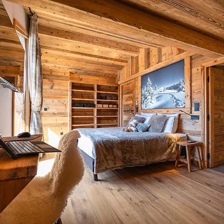 L'echappee - D'exception Avec Sauna, 7 7 Salles De Bain, Terrasses, Jardin Et Vues Sublimes, Skiroom, Proche Telecabine Chalet La Plagne