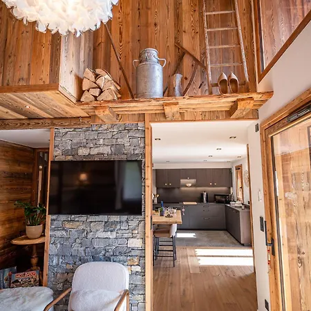 L'echappee - D'exception Avec Sauna, 7 7 Salles De Bain, Terrasses, Jardin Et Vues Sublimes, Skiroom, Proche Telecabine Alpesi faház