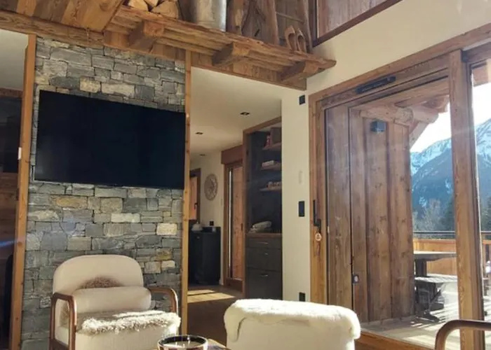 Шале L'echappee - D'exception Avec Sauna, 7 7 Salles De Bain, Terrasses, Jardin Et Vues Sublimes, Skiroom, Proche Telecabine Ла-Плань