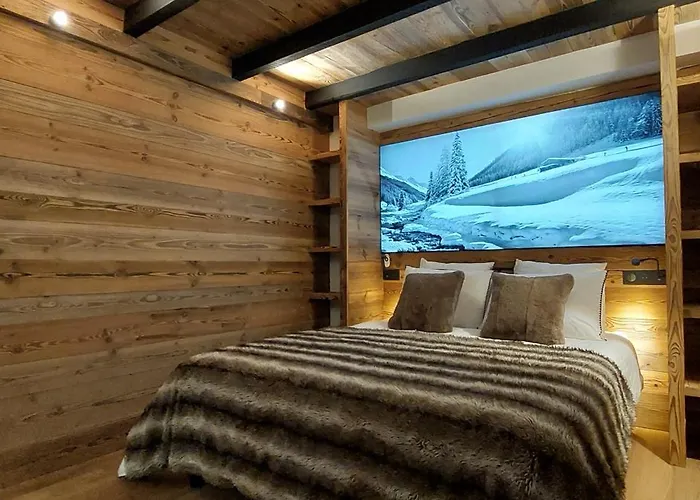 Шале L'echappee - D'exception Avec Sauna, 7 7 Salles De Bain, Terrasses, Jardin Et Vues Sublimes, Skiroom, Proche Telecabine Ла-Плань